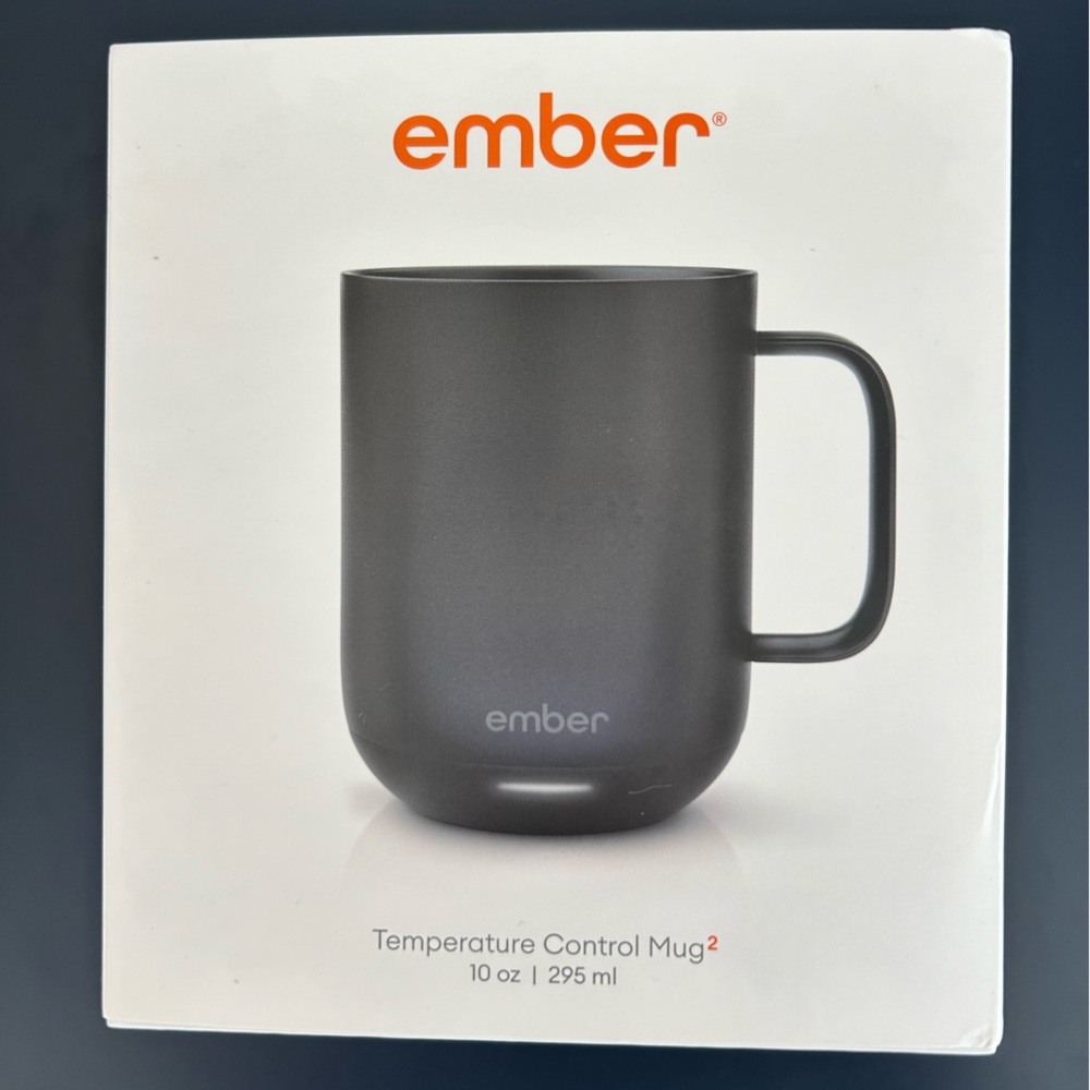 Ember Temperature Control Mug - Matte Black (with logo)